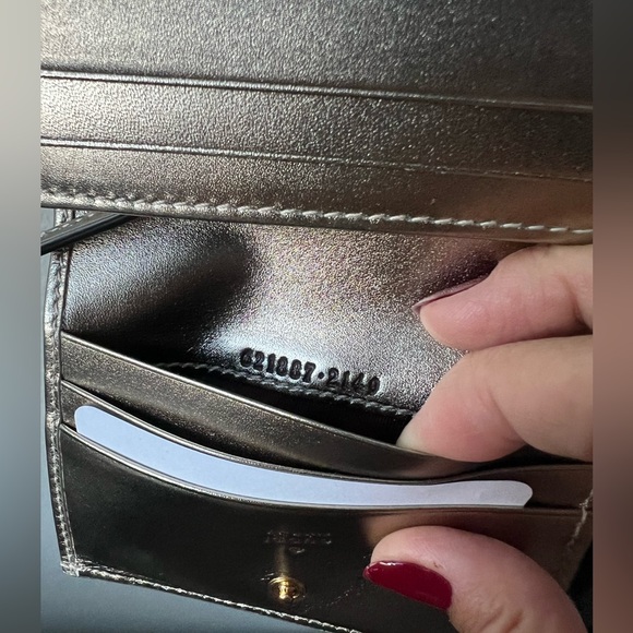 Brand New Authentic GUCCI Horsebit gold python wallet - Picture 5 of 11